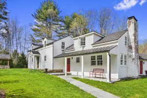 Custom Home with front porch in Westchester County NY