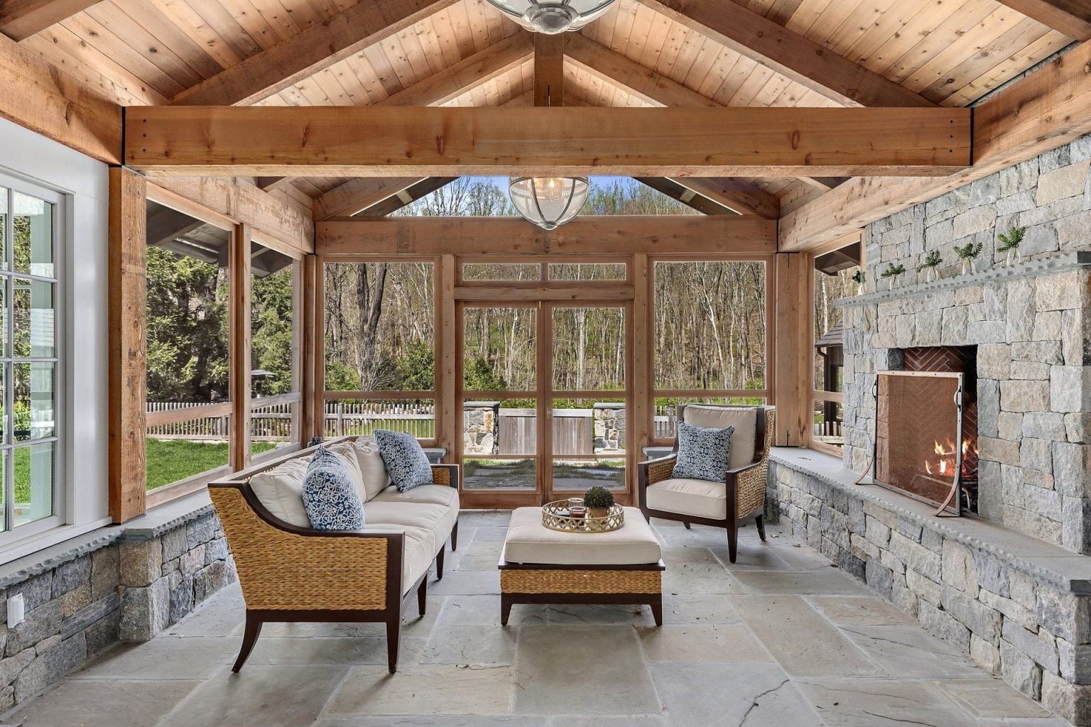 Pound Ridge NY Farmhouse Historic Home Remodel & Addition